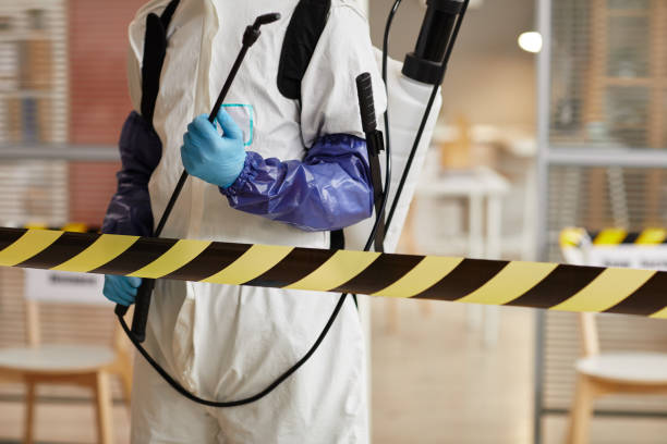 Professional Infectious Disease Decontamination technician working in Rockford, MI
